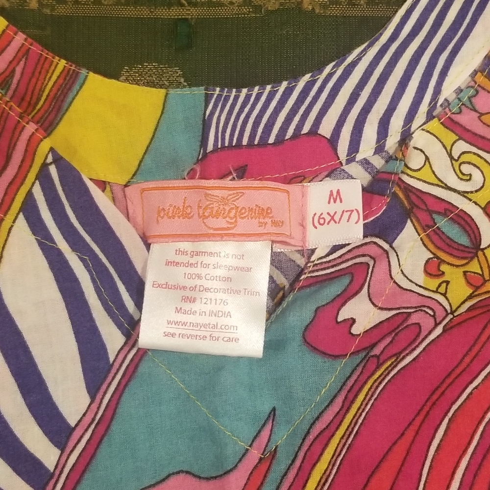 Boho shirt and skirt set size 6 (like new) - Picture 2 of 9